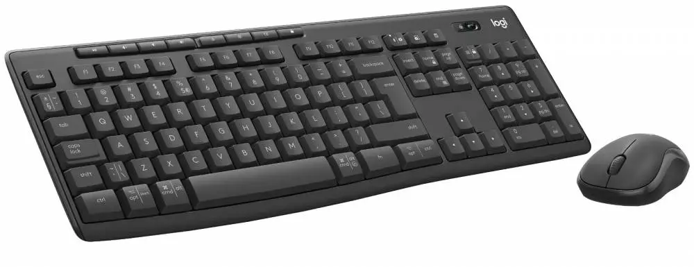 Клавиатура с мишка Logitech MK370 Wireless Combo for Business Graphite US - 920-012077