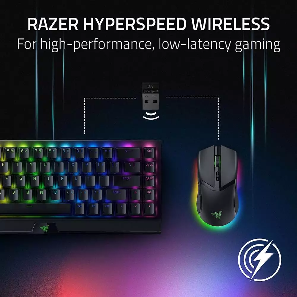 Геймърска мишка Razer Cobra Pro Wireless Gaming Mouse, Razer Focus Pro 30K Optical Sensor - RZ01-04660100-R3G1