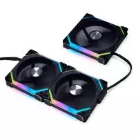 Вентилатори Lian-Li UNI SL120 V2 RGB PWM 3 x 120mm + Controller Black