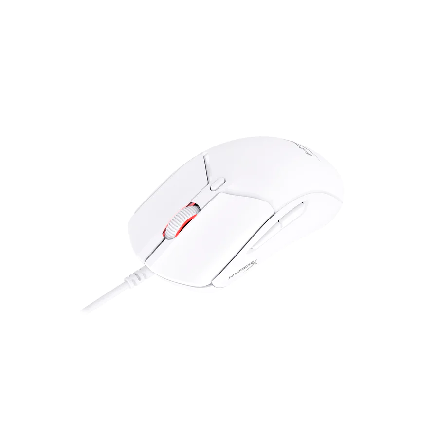 Геймърска мишка HyperX Pulsefire Haste 2, RGB, Бял