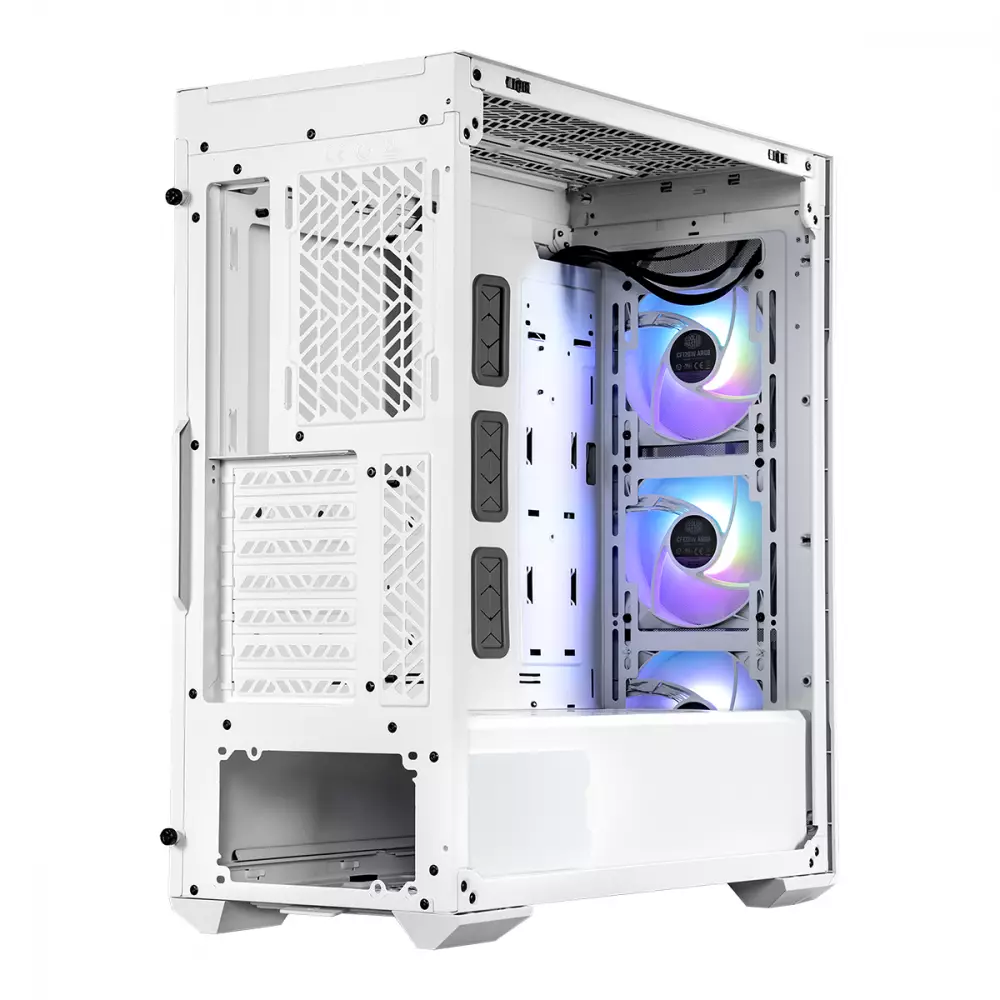 Кутия Cooler Master MasterBox TD500 V2 Mesh White ARGB