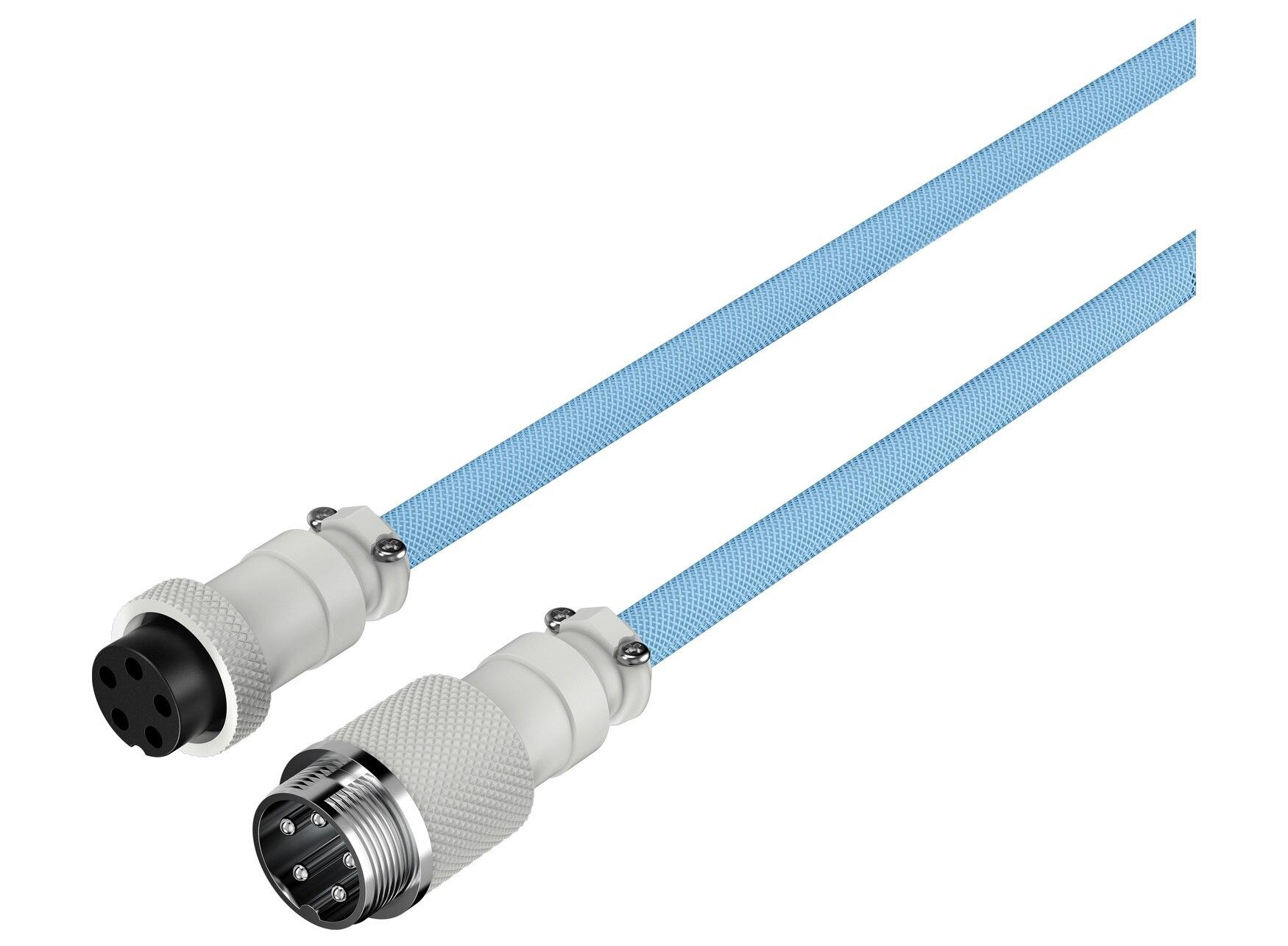 Καλώδιο πληκτρολογίου HyperX Coiled Cable USB-C Light Blue-White