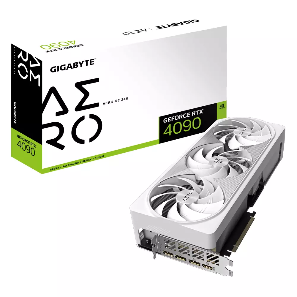 Видео карта Gigabyte GeForce RTX 4090 AERO OC 24GB GDDR6X