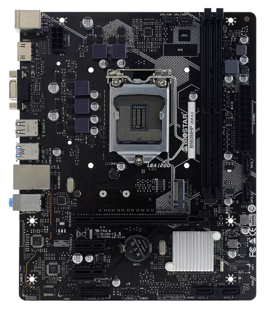 Дънна платка Biostar B560M HP LGA1200 mATX