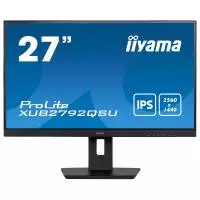 Монитор IIYAMA XUB2792QSU-B5, 27", IPS, QHD 2560x1440, 75Hz, 5ms, 99% sRGB, USB, AMD FreeSync