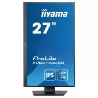 Монитор IIYAMA XUB2792QSU-B5, 27", IPS, QHD 2560x1440, 75Hz, 5ms, 99% sRGB, USB, AMD FreeSync