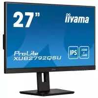 Монитор IIYAMA XUB2792QSU-B5, 27", IPS, QHD 2560x1440, 75Hz, 5ms, 99% sRGB, USB, AMD FreeSync