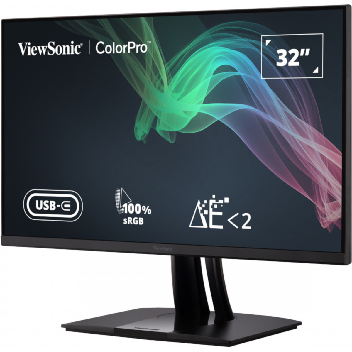 Монитор ViewSonic VP3256-4K, 31.5", IPS, 4K UHD 3840x2160, 60Hz, 5ms, USB-Type C