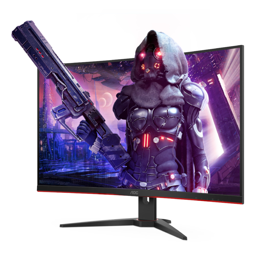 Монитор AOC CQ32G2SE/BK, 32", VA, QHD 2560x1440, 165Hz, 1ms, AMD FreeSync Premium