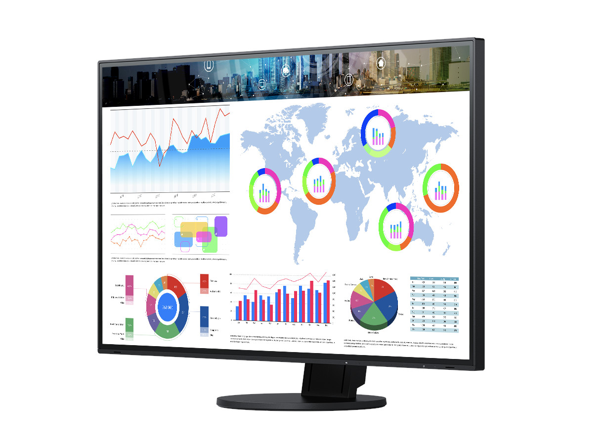 Монитор EIZO EV3285-WT, 31.5", IPS, 4K UHD 3840x2160, 60Hz, 5ms, USB Type-C, HDMI, DP, White