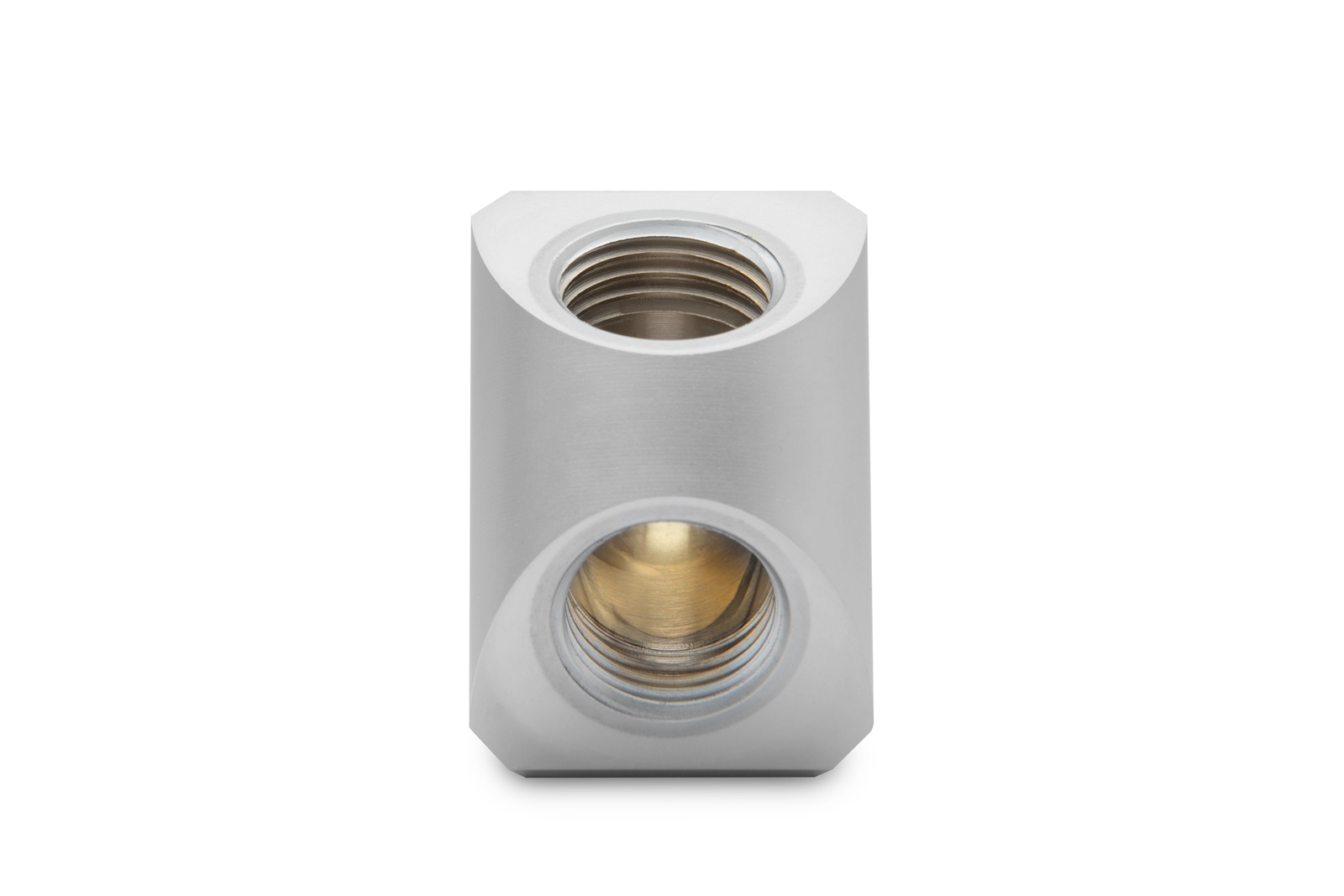 Фитинг EK-Quantum Torque Static FF 90° - Satin Titanium