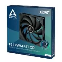 Вентилатор Arctic Fan F14 PWM PST CO (black) - 140mm 2Ball 200-1350rpm