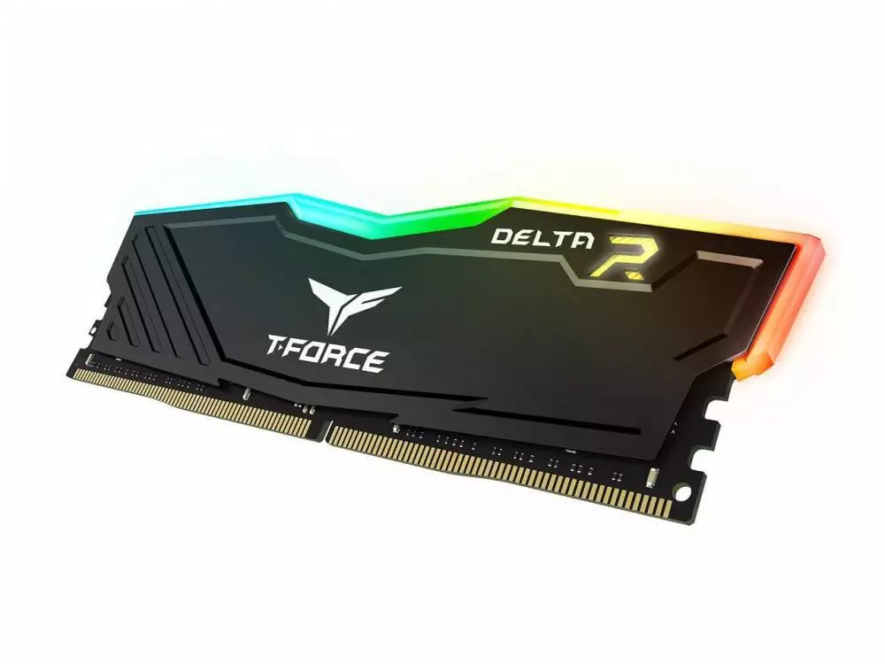 Памет Team Group T-Force Delta RGB Black DDR4 16GB (2x8GB) 3200MHz CL16 - TF3D416G3200HC16FDC01