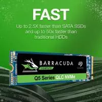 Диск SSD Seagate Barracuda Q5 2TB M.2 2280 NVMe PCIe Gen3x4 - ZP2000CV3A001