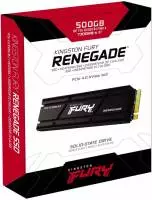 Диск SSD Kingston Fury Renegade 500GB M.2 2280 PCIe 4x4 Heatsink- SFYRSK/500G