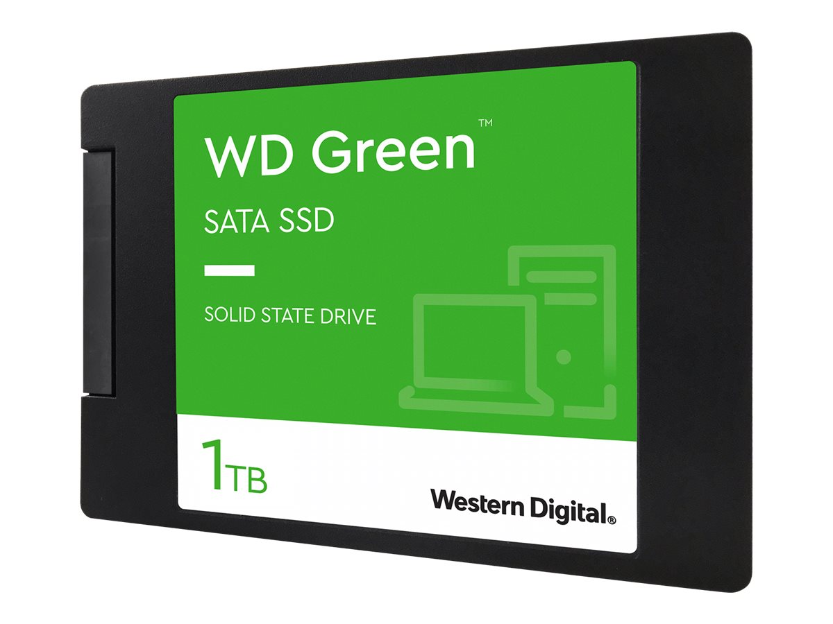 Диск SSD WD Green 1TB 2.5" SATA III 6Gb/s 7mm - WDS100T3G0A