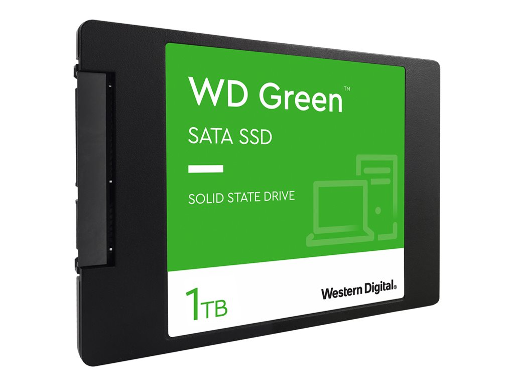 Диск SSD WD Green 1TB 2.5" SATA III 6Gb/s 7mm - WDS100T3G0A