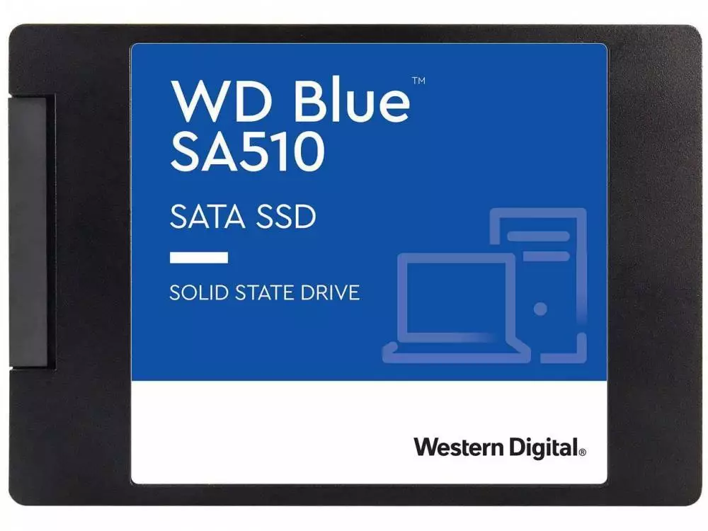 Диск SSD WD Blue 500GB 2.5" SATA 6Gb/s 560/510MB/s - WDS500G3B0A