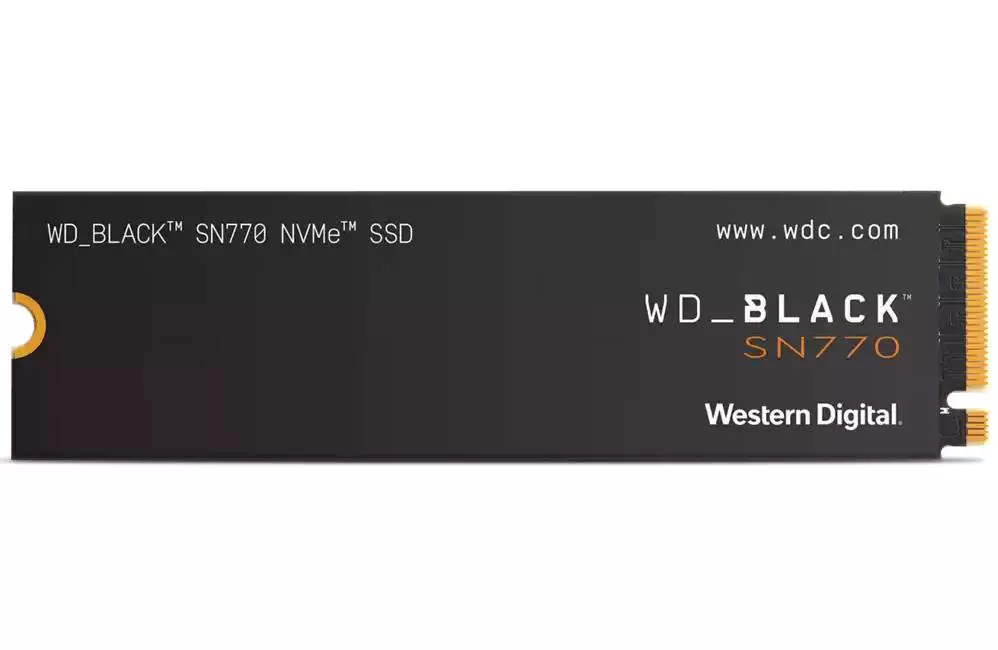 Диск SSD WD Black SN770, 250GB M.2 2280 NVMe PCIe Gen4x4 - WDS250G3X0E