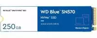 Диск SSD WD Blue SN570, 250GB M.2 2280 NVMe PCIe Gen3x4 - WDS250G3B0C