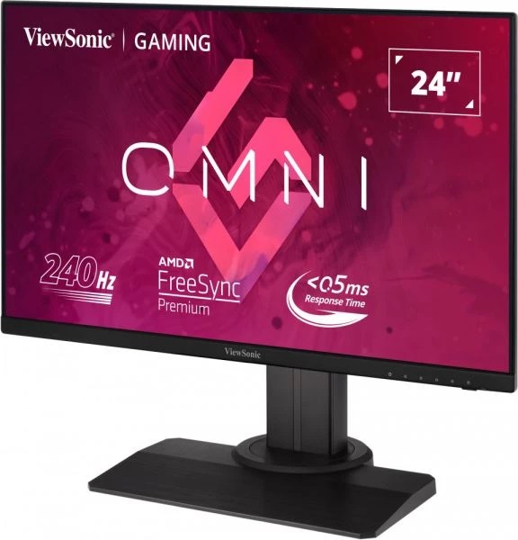 Монитор VIEWSONIC XG2431 Gaming, 24", IPS, FHD 1920x1080, 240Hz, 0.5ms, HDR, AMD FreeSync Premium 