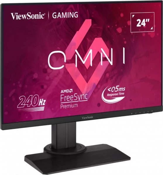 Монитор VIEWSONIC XG2431 Gaming, 24", IPS, FHD 1920x1080, 240Hz, 0.5ms, HDR, AMD FreeSync Premium 