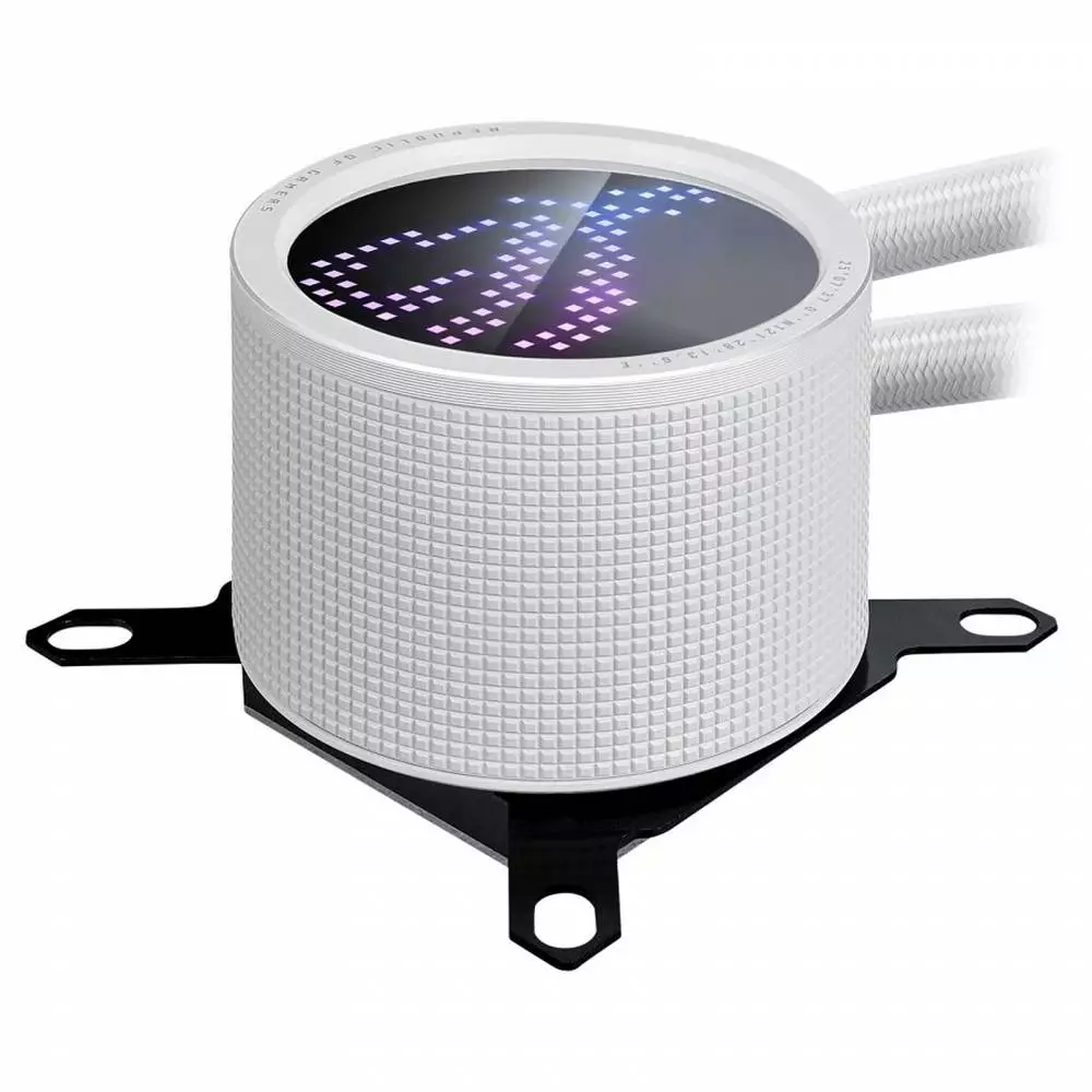 Водно охлаждане за процесор ASUS ROG RYUO III 360 ARGB White Edition Anime Matrix LED Display