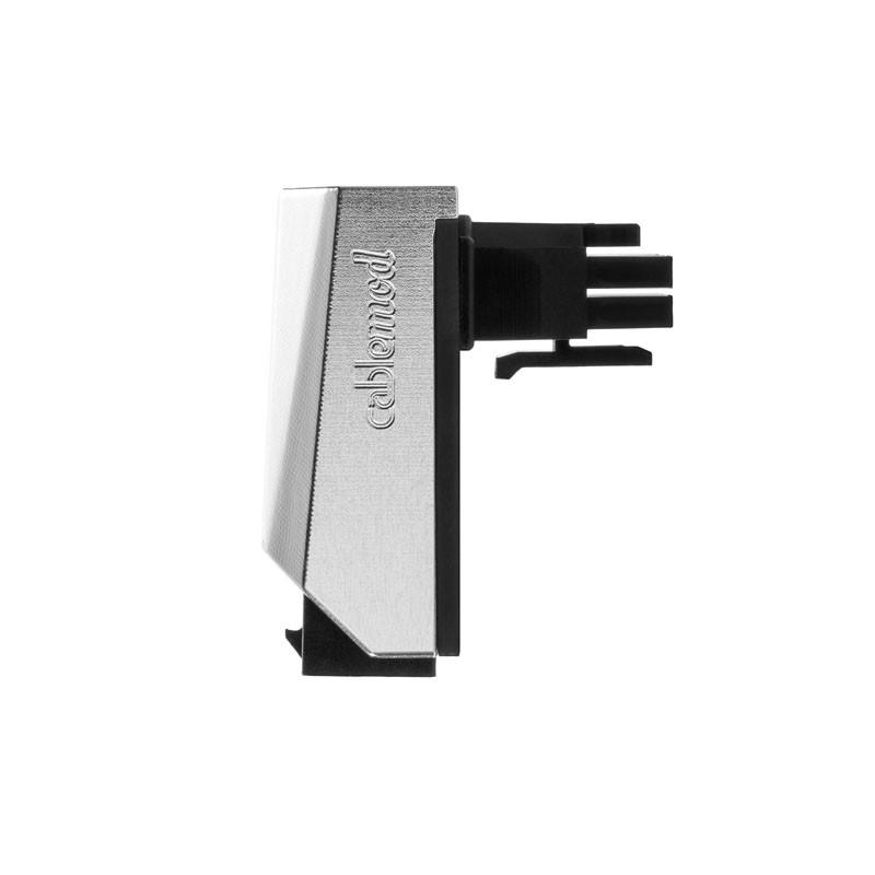 Адаптер CableMod 12VHPWR 90 Degree Angled Adapter - Variant B Silver
