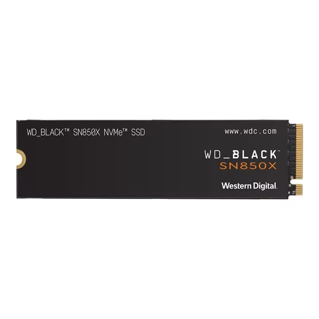 Диск SSD WD Black SN850X 2TB M.2 2280 NVMe PCIe Gen4x4 - WDS200T2X0E
