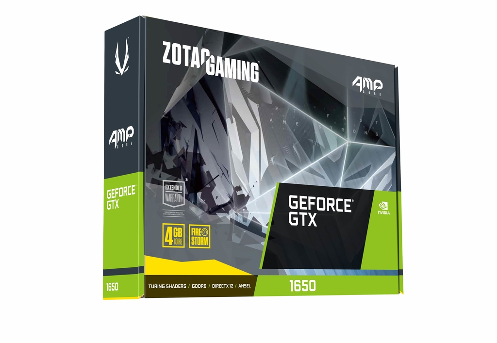 Κάρτα γραφικών ZOTAC GAMING GeForce GTX 1650 AMP CORE GDDR6 4GB - ZT-T16520J-10L