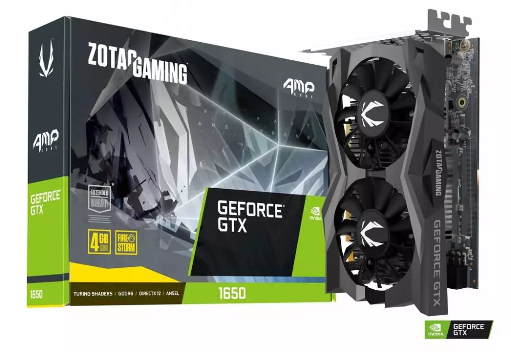 Κάρτα γραφικών ZOTAC GAMING GeForce GTX 1650 AMP CORE GDDR6 4GB - ZT-T16520J-10L