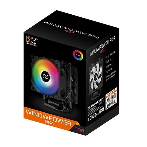 Охладител за процесор Xigmatek Windpower 964 RGB