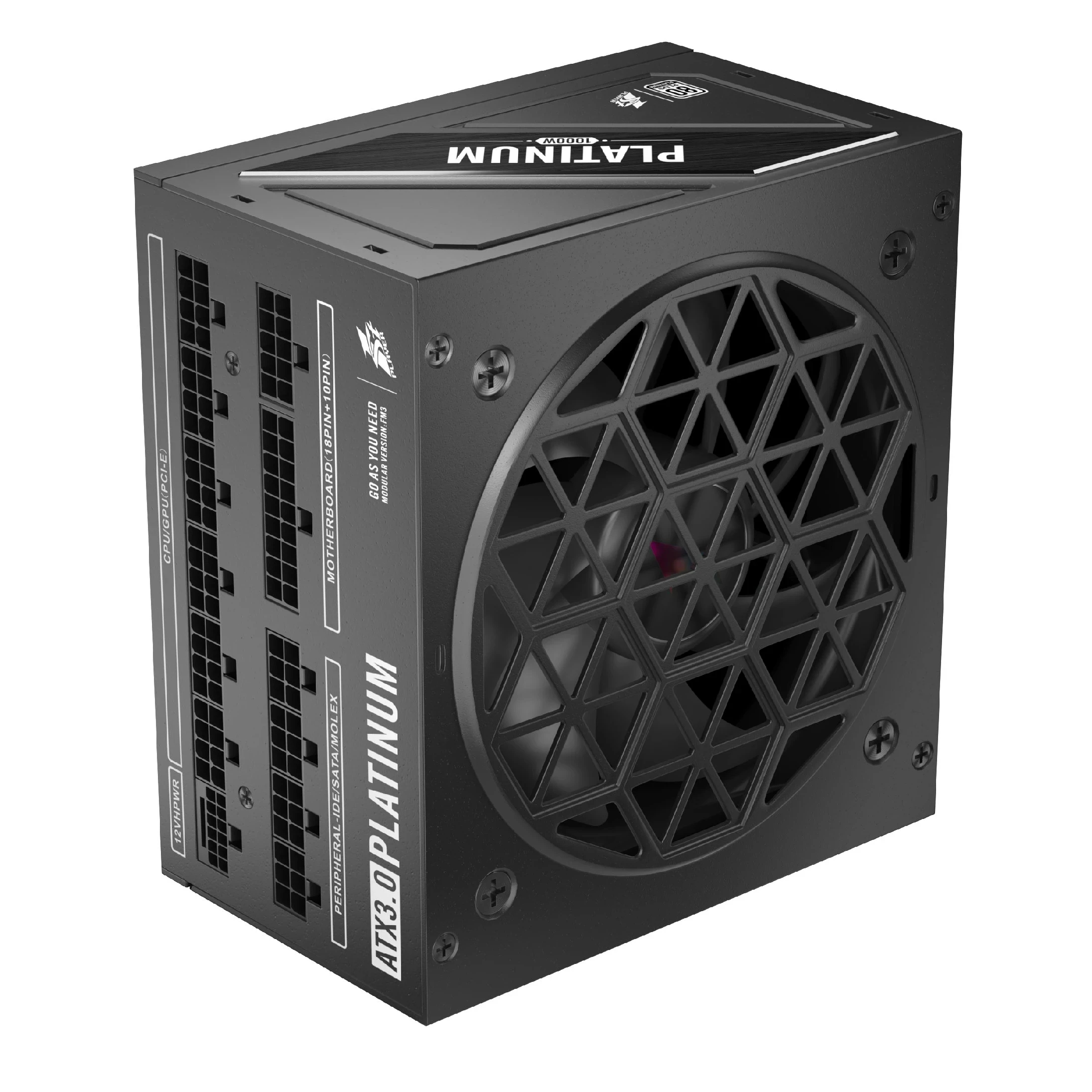 Захранване 1stPlayer NGDP1000 PSU ATX 3.0 1000W 80 Plus Platinum PCIe Gen5 - HA-1000BA3