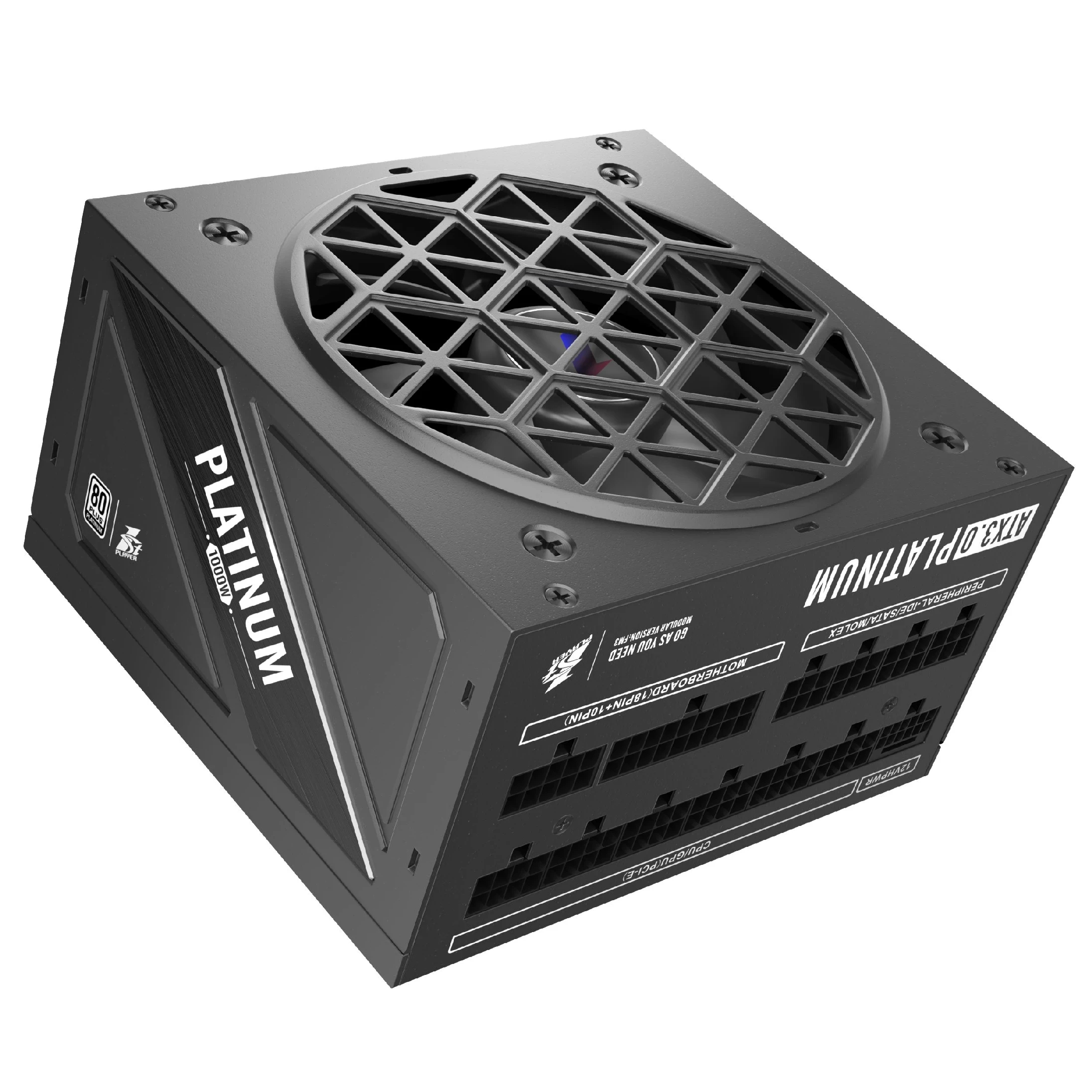 Захранване 1stPlayer NGDP1000 PSU ATX 3.0 1000W 80 Plus Platinum PCIe Gen5 - HA-1000BA3