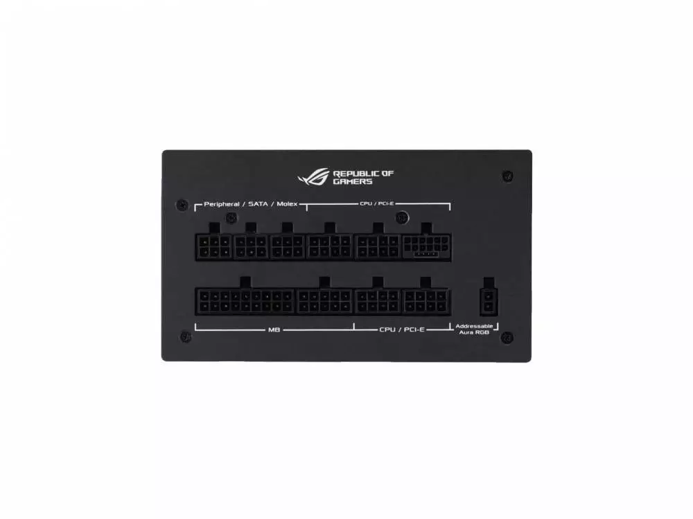 Захранване ASUS ROG Strix 1200W Gold Aura Edition 80 Plus Gold ATX 3.0, PCIe Gen5 - 90YE00P0-B0NA00