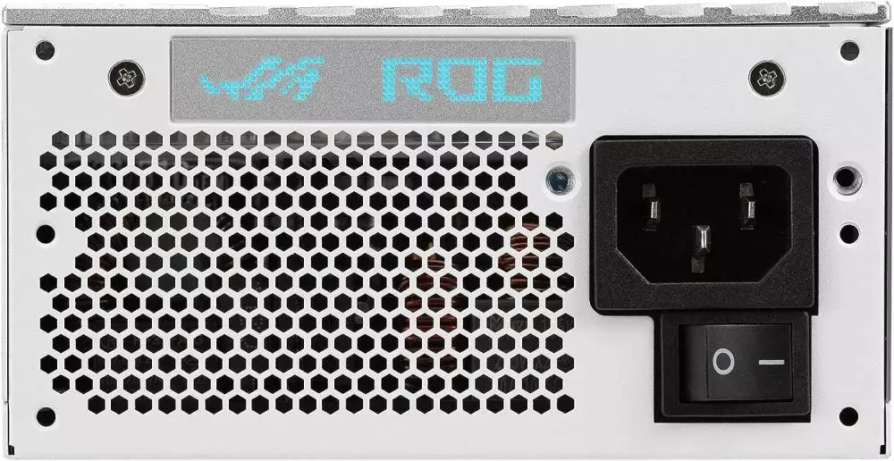 Захранване ASUS ROG Loki SFX-L 850W Platinum White Edition ATX 3.0, PCIe Gen5 PSU, ARGB Fan Aura Sync - 90YE00N2-B0NA00