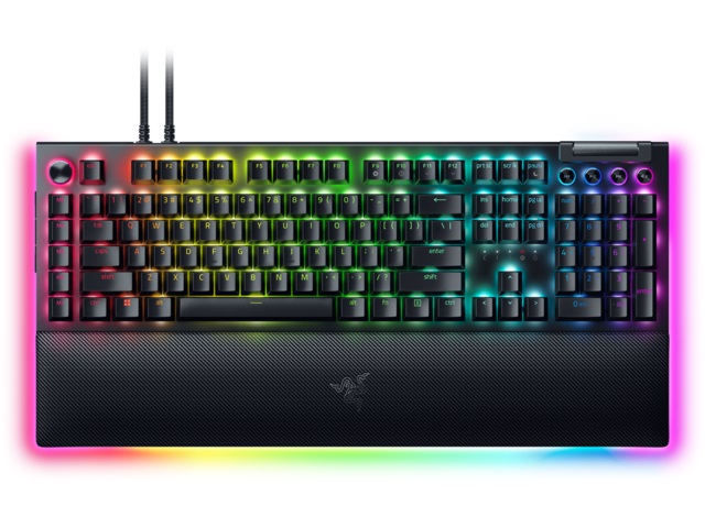Геймърска клавиатура RAZER BLACKWIDOW V4 PRO - RZ03-04680100-R3M1