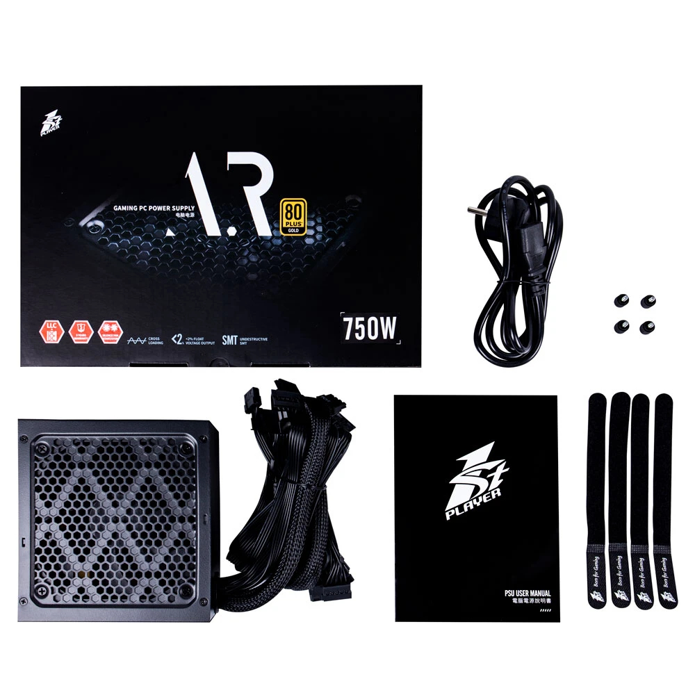Захранване 1stPlayer PS-750AR PSU 750W 80 Plus Gold 