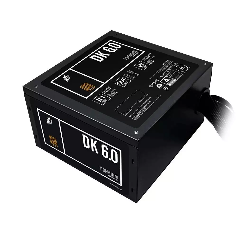 Захранване 1stPlayer PS-600AX PSU 600W 80 Plus Bronze  
