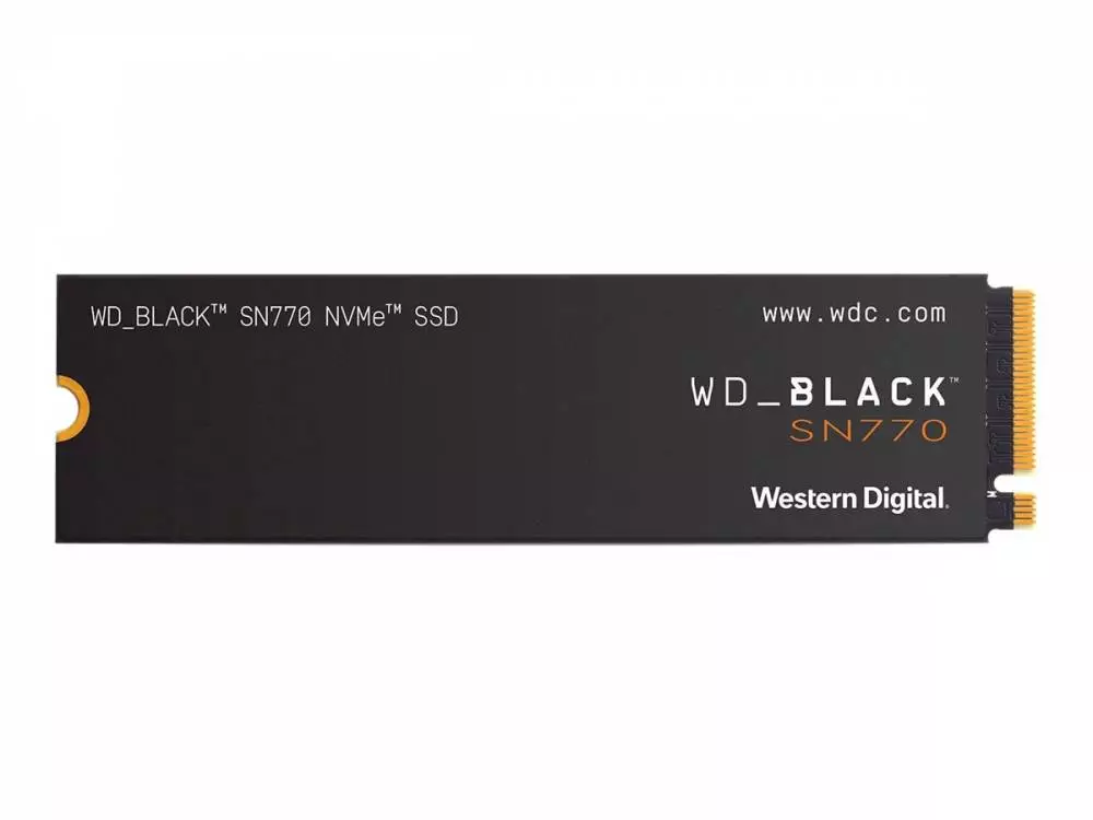 Диск SSD WD Black SN770 2TB M.2 2280 NVMe PCIe Gen4 x4 - WDS200T3X0E