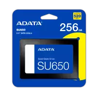 Диск SSD Adata Ultimate SU650 256GB 2.5" SATA III 6Gb/s 3D NAND - ASU650SS-256GT-R