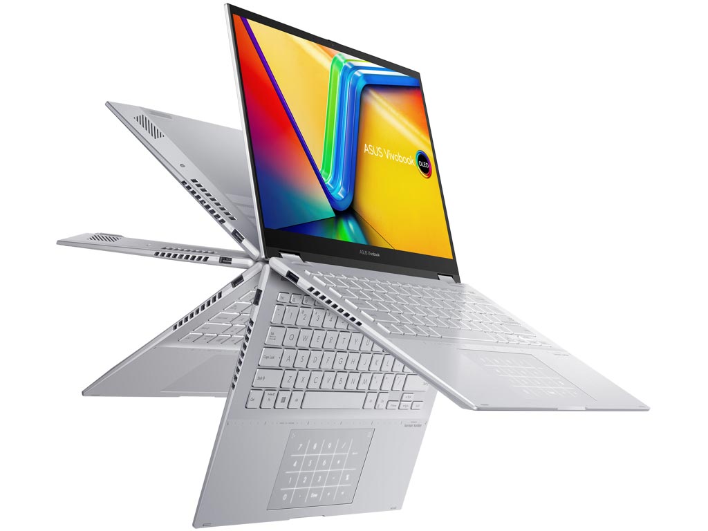 Лаптоп ASUS VivoBook S14 Flip OLED TN3402YA-OLED-KN731W - 90NB1112-M002D0