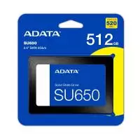 Диск SSD Adata SU650 512GB 2.5" SATAIII 6Gb/s 3D NAND - ASU650SS-512GT-R