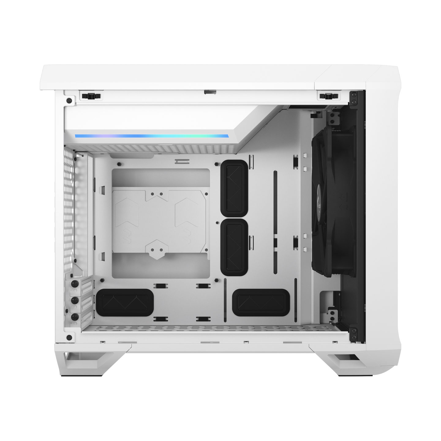 Кутия Fractal Torrent Nano White TG Clear - FD-C-TOR1N-03