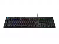 Геймърска механична клавиатура Logitech, G815 Lightsync RGB, Linear суичове, US Layout