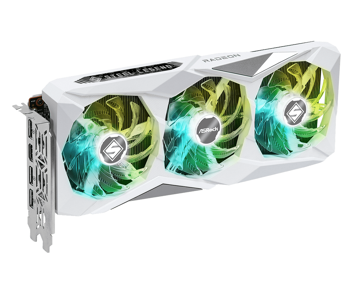 Κάρτα γραφικών Asrock AMD Radeon RX 7600 Steel Legend OC 8GB GDDR6
