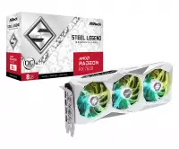 Видео карта Asrock AMD Radeon RX 7600 Steel Legend OC 8GB GDDR6