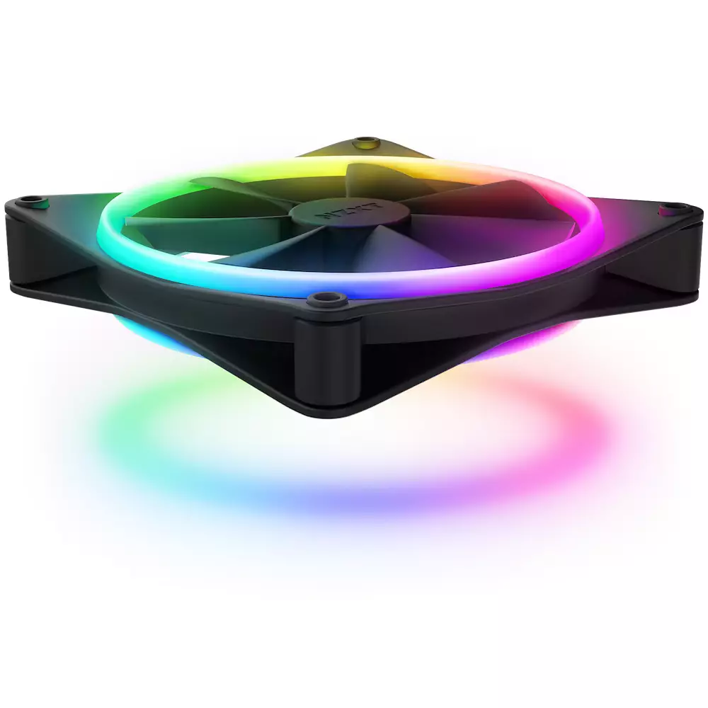 Вентилатори NZXT F140 RGB Duo Black 2 бр + RGB Контролер