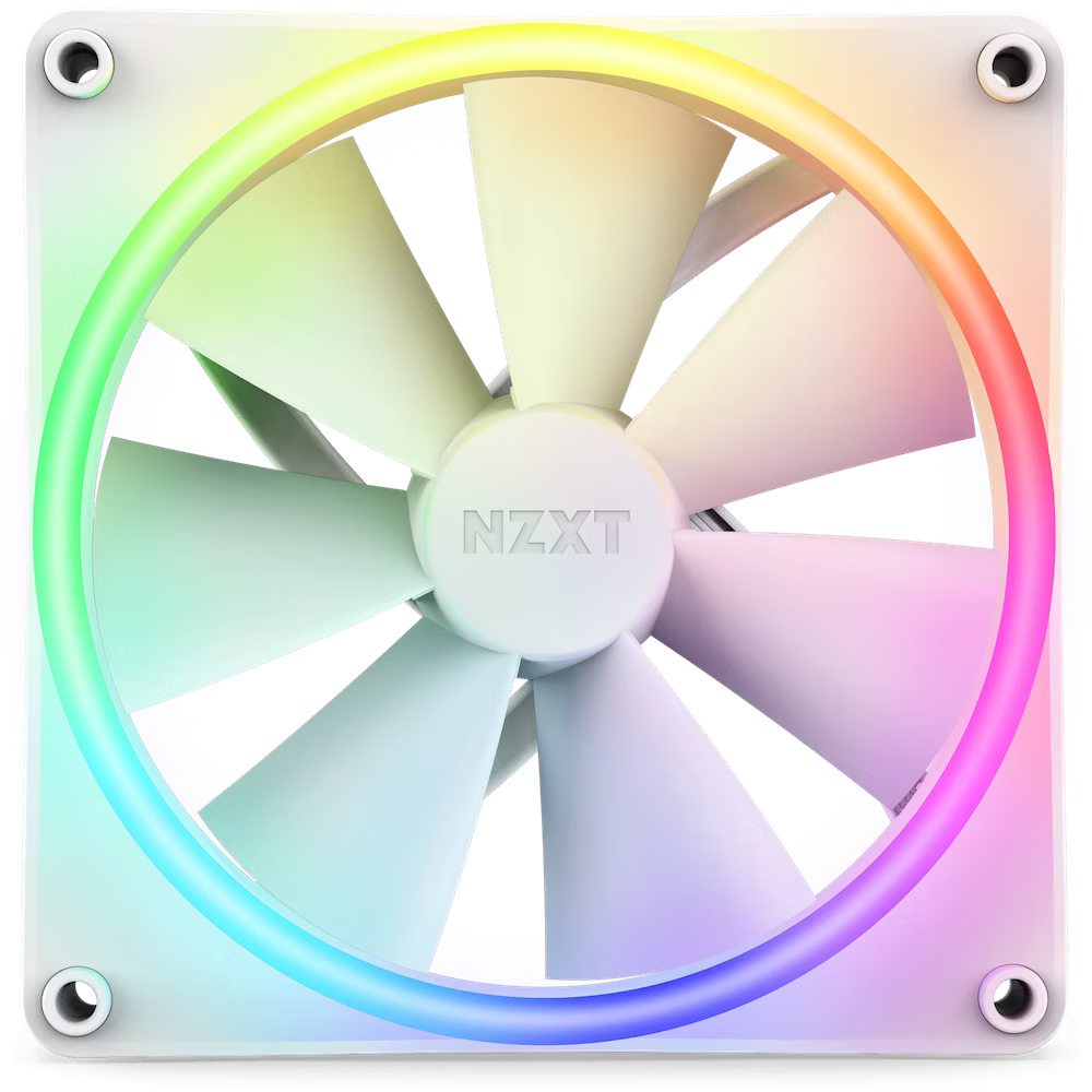 Вентилатор NZXT F140 RGB Duo White 140mm