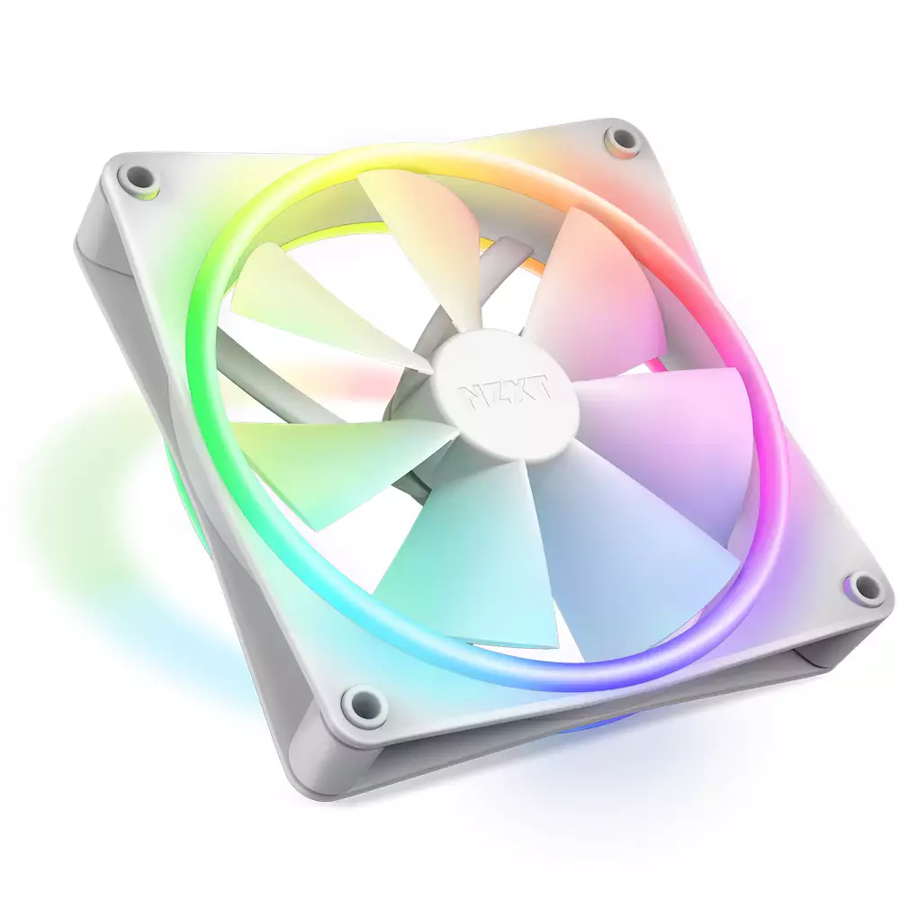 Вентилатор NZXT F140 RGB Duo White 140mm